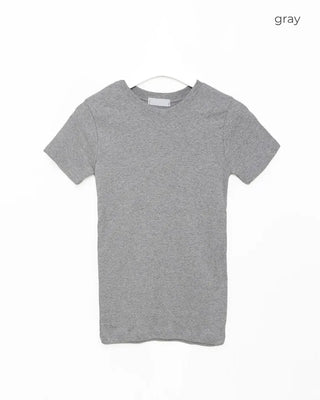 Basic short-sleeved T-shirt