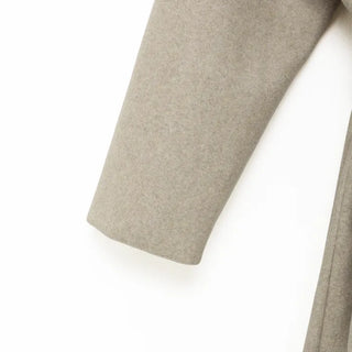 Back-tucked long coat