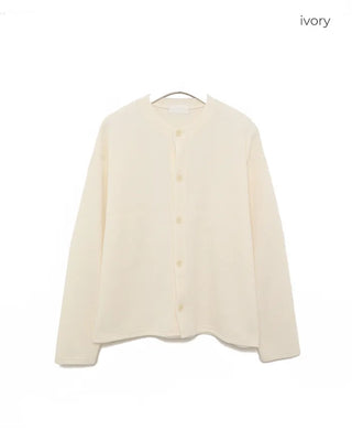 Colored Round Cardigan