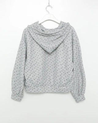 Flower Pattern Hoodie & Pants Set