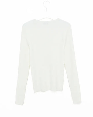 Simple ribbed round knit