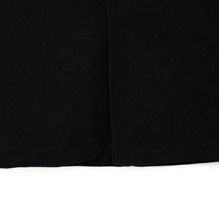 Cotton straight-fit skirt