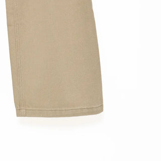 Tucked wide-leg pants