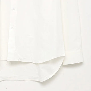 Oversized cotton shirt