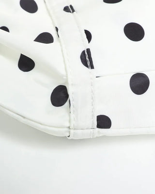 Dot Pocket Boston Tote Bag