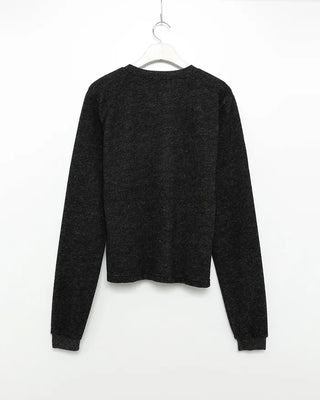 Argyle patch knit