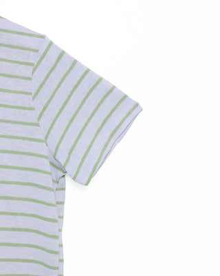 Casual striped short-sleeved T-shirt