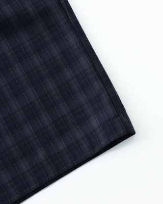(ORIGINAL) Tartan Check Half Wide Easy Pants