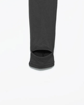 Center seam open knee-high leggings