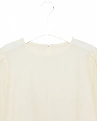 Bustier blouse layered set