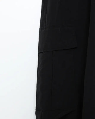Cargo wide nylon pants
