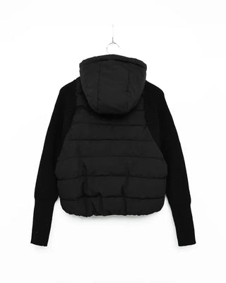 Down parka zip-up