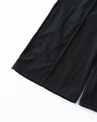 [1st Re-release] (ORIGINAL) Nylon Pintuck Wide Pants (black)