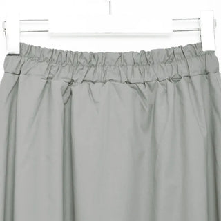 Pumpkin volume long skirt