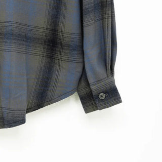 Two-tone checkered shirt