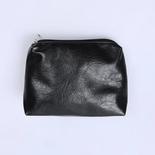 Faux leather tote bag