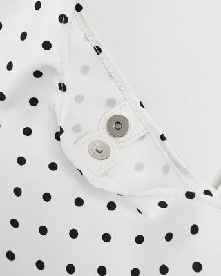 Polka Dot Tote Shoulder Bag