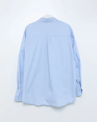 Colorful loose-fit cotton shirt
