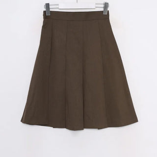 Pleated medium skirt