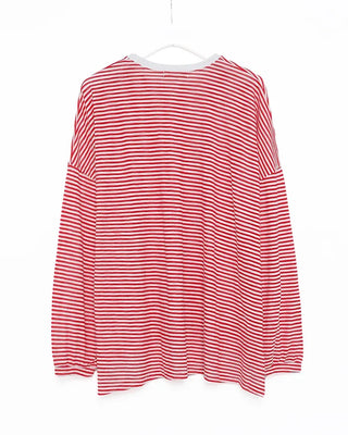 Striped long-sleeved T-shirt
