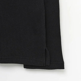 Waffle Henley Neck T-Shirt