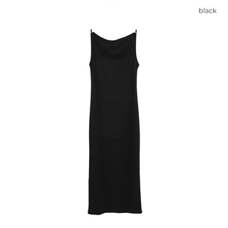 Basic slim long dress