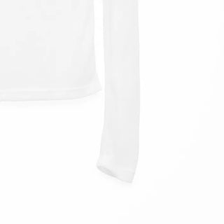 Sheer long-sleeve T-shirt