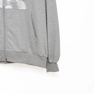 63 Logo Lettering 2-Way Zip Hoodie