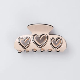 Heart Hole Hair Clip