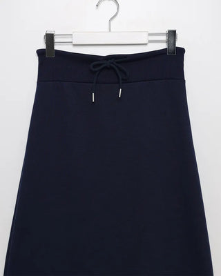 Waist string maxi skirt