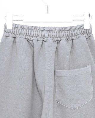 Wide cotton sweatpants