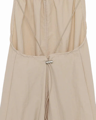 Backless string dress