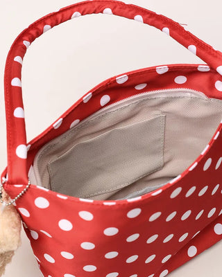 Bear Strap Set Dot Shoulder Bag