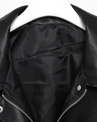 Casual leather jacket