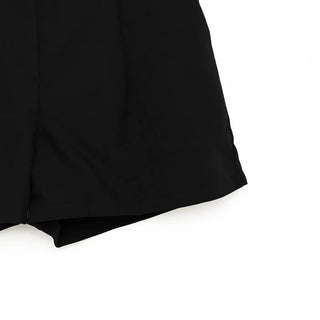 Pleated shorts