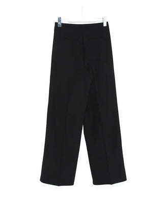 Double-pleated slacks