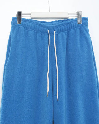 Waist string fleece pants