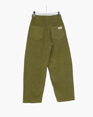Corduroy wide-leg pants