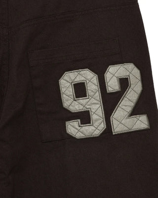 92 Back Logo Cotton Wide Pants