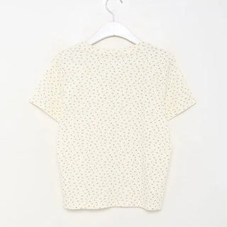 Flower pattern T-shirt