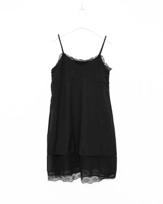 Bust-trace line lingerie dress