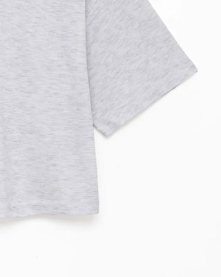 Basic semi-cropped T-shirt