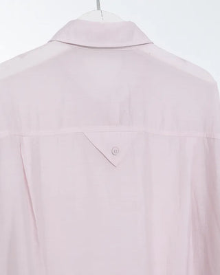 Loose-fitting pocket point sheer shirt