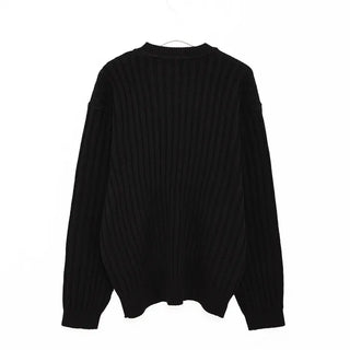 (Unisex) Ribbed Round Knit