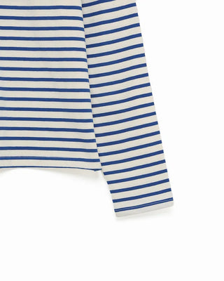 Crew neck striped T-shirt