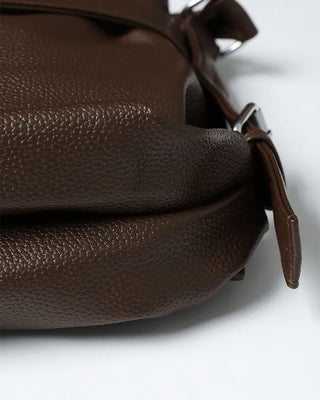 Belt Point Square Shoulder Bag