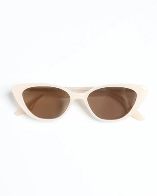 Cat Slim Frame Sunglasses