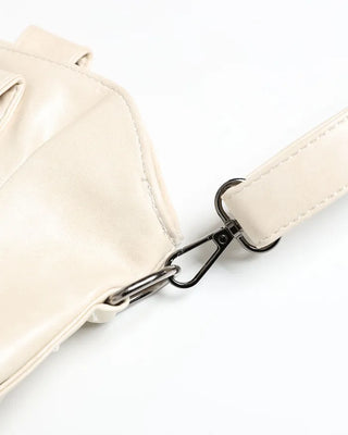 Zip Detail Motor Boston Bag