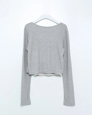 Striped camisole and cardigan set