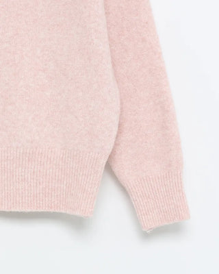 Round neck raglan knit